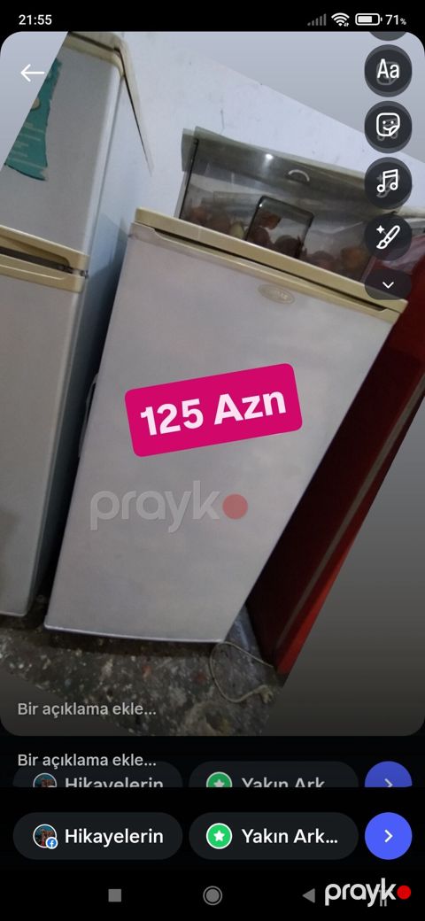 Mini soyuducu - Aşağıdan açılan tək qapı - Kompakt ölçü: kiçik — Digah