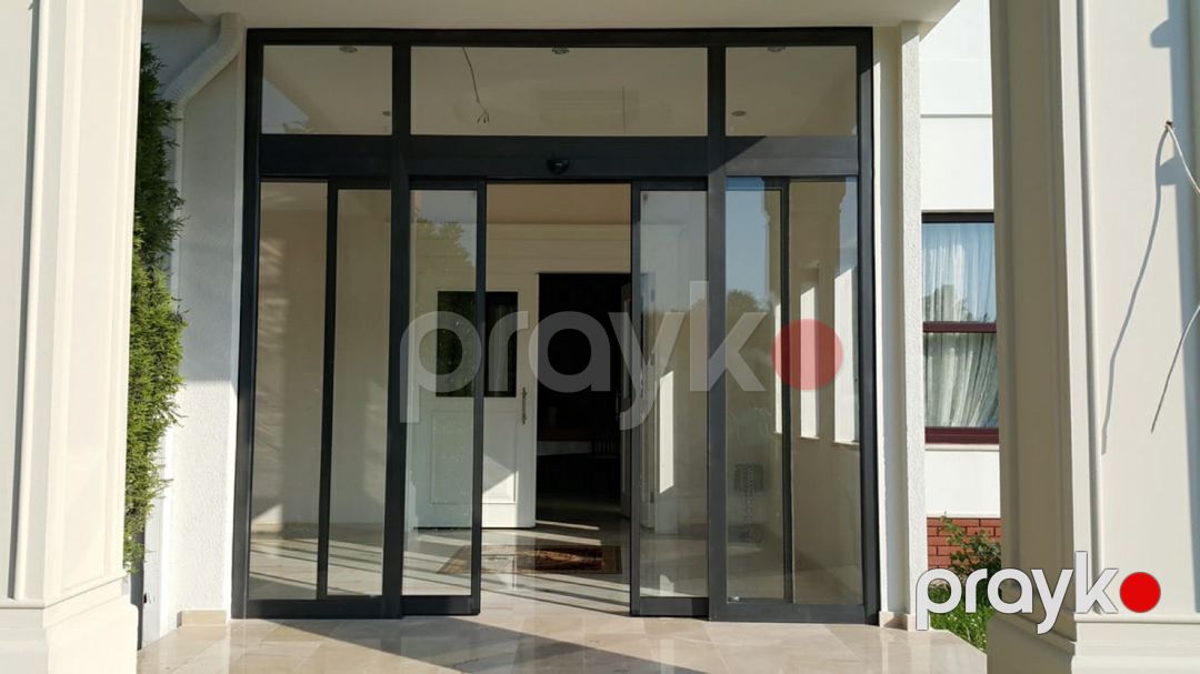 Fotosel şüşə qapı — Təmir və inşaat, Bakı (6)