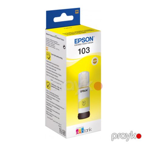 Epson 103 EcoTank Yellow Ink Bottle (C13T00S44A) — Bakı