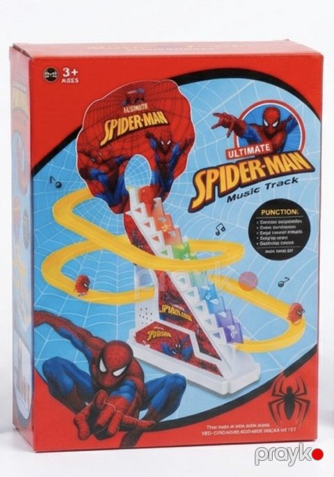 İnteraktiv inkişaf etdirici oyuncaq-trek Spider Man Music Track, 3+ yaş — Bakı
