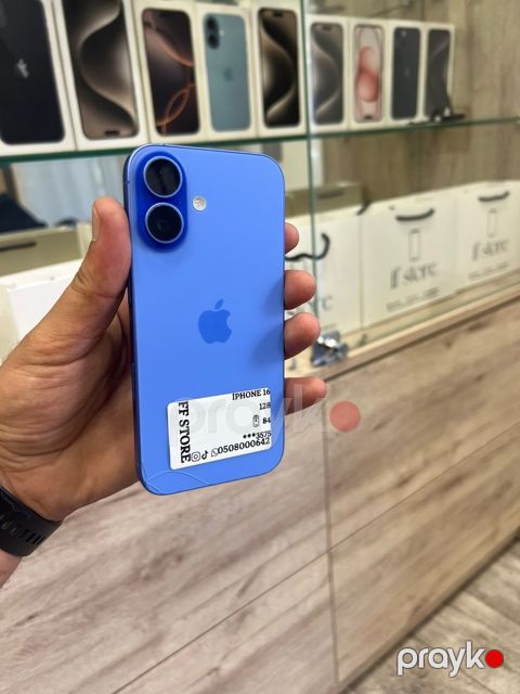 Apple iPhone 16 Ultramarine 128GB/8GB — Bakı
