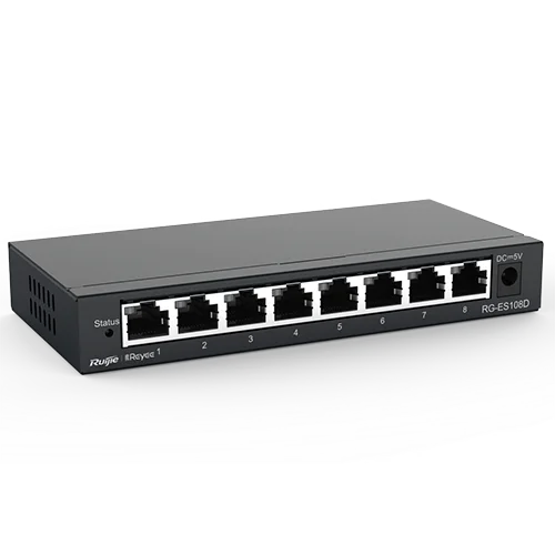 Reyee RG-ES108D Unmanaged Switch — Şəbəkə və server avadanlığı, Bakı (2)