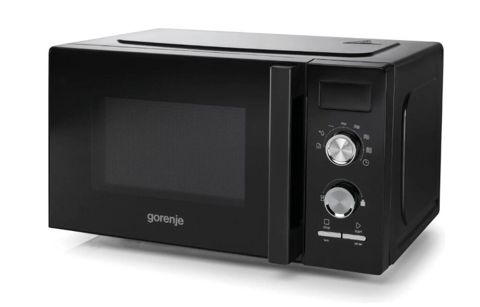 Mikrodalğalı soba Gorenje, Ayrıca dayanan, Mikrodalğalar ilə, rəng - Qara, Yeni — Masazır