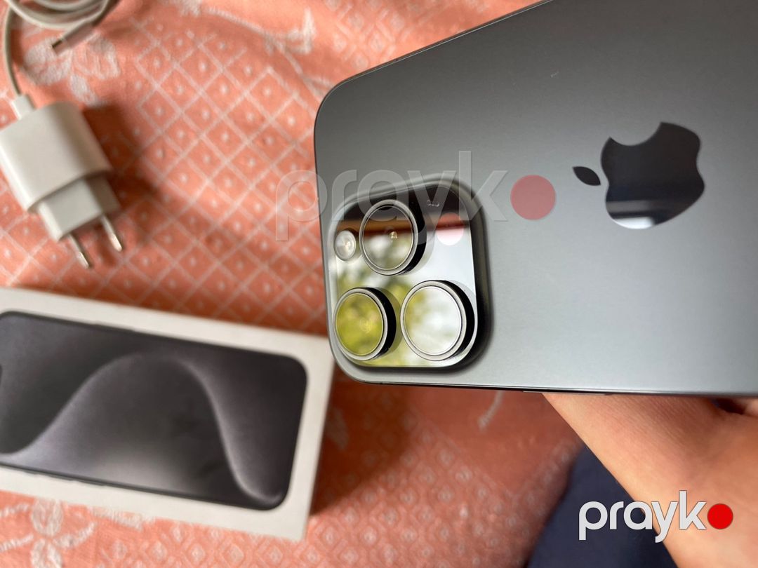 Apple iPhone 15 Pro Black Titanium 128GB/8GB — Smartfonlar, Bakı (2)
