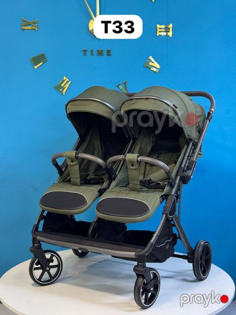 Uşaq arabası Kidilo T33, 0-3 yaş, 20 kq, yaşıl — Bakı