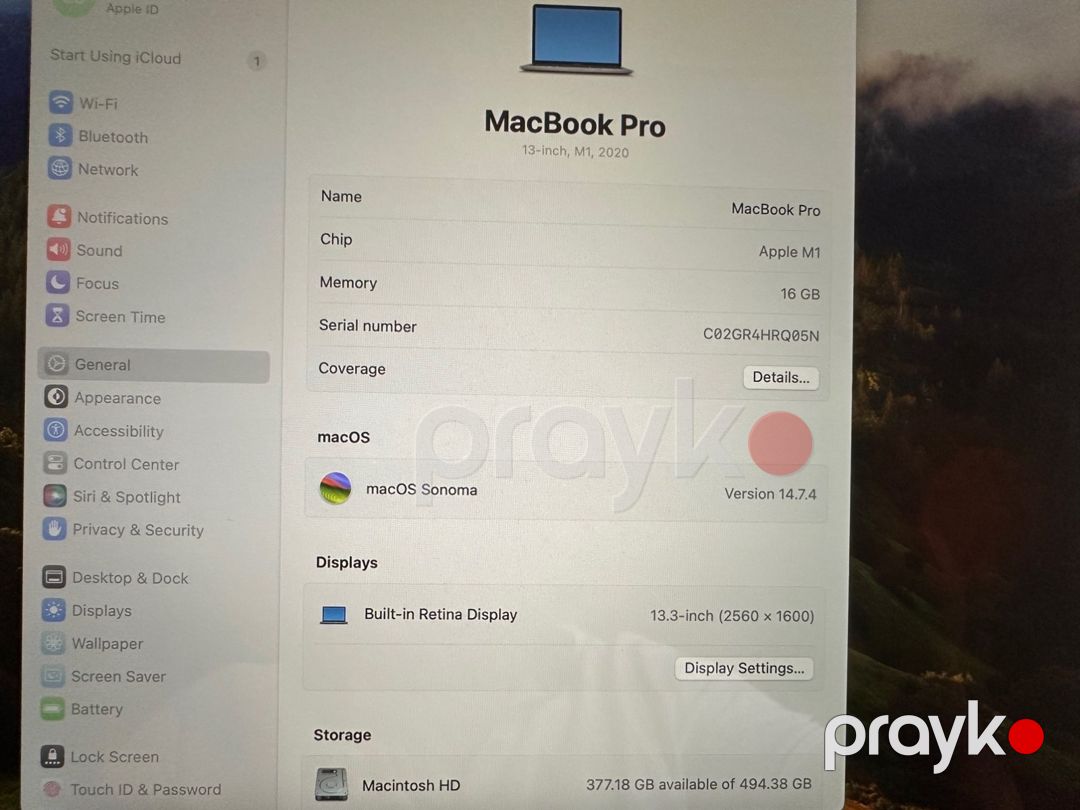 Macbook Pro m1 — Noutbuklar, Bakı (2)