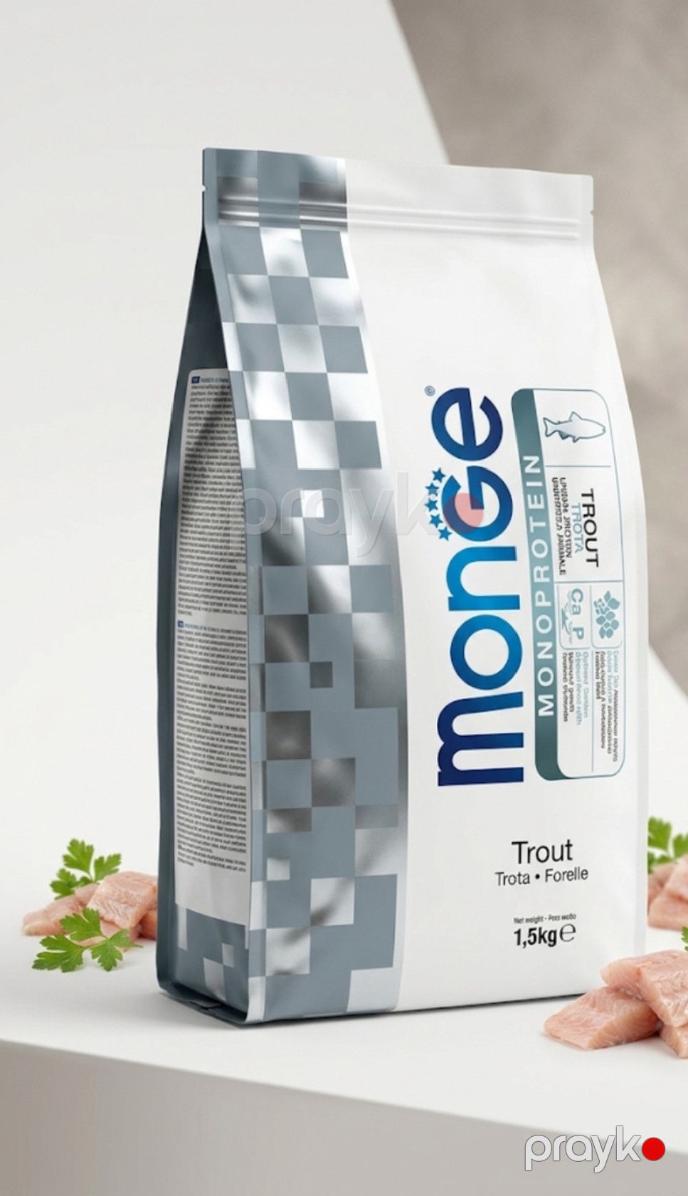 Quru yem pişiklər üçün Monge Monoprotein Trout, 1.5 kq — Mallar, Bakı (2)