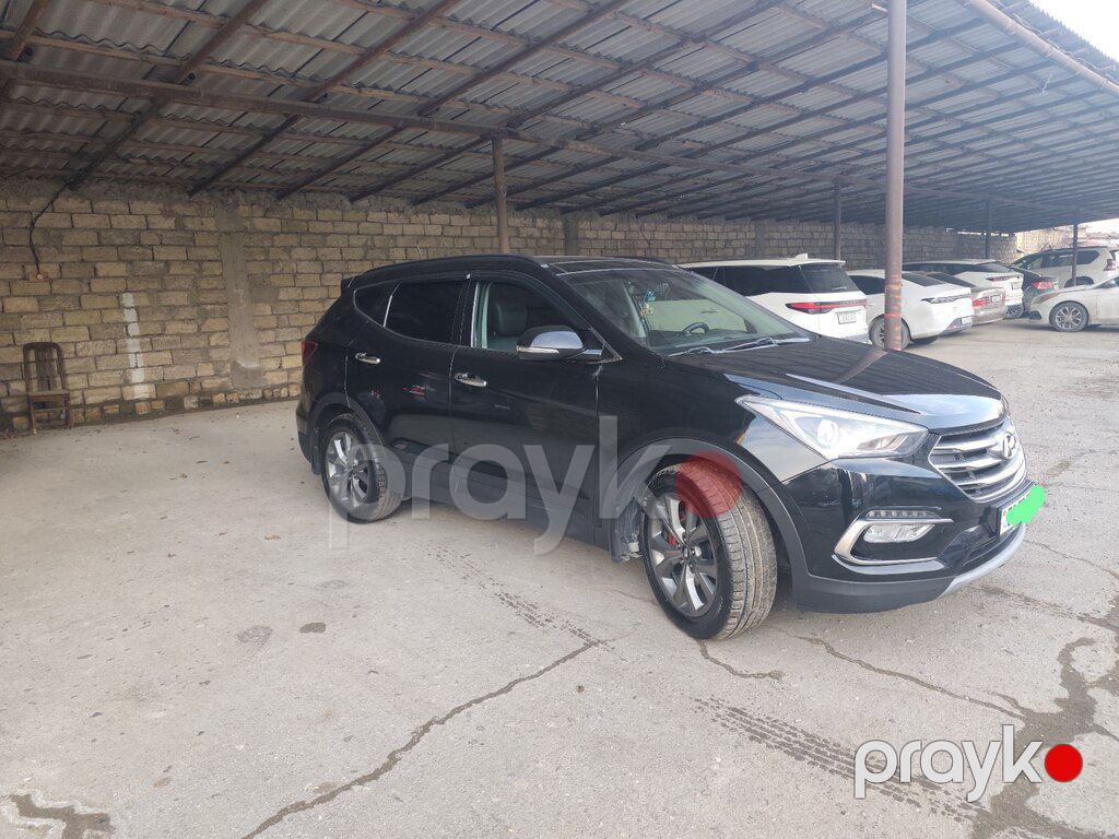 Hyundai Santa Fe, 2.2 L, 2017 il, 244 102 km — Avtomobillər, Sumqayıt (3)