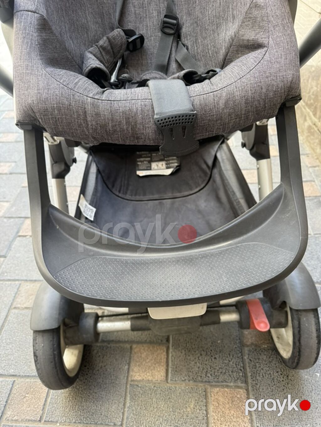 Stokke Scoot uşaq arabası(0-4 yaş qeder) - Rəng: tünd boz (melanj) — Arabalalar, Bakı (5)