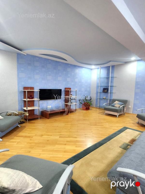 Kirayə 5 otaqlı Bina evi menzil (Yeni tikili), 220 m², Nərimanov rayonu — Mənzil, Bakı (2)