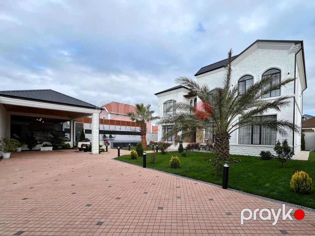 Satılır 6 otaqlı həyət evi/bağ evi 400 m² — Ev, villa, Bakı (5)