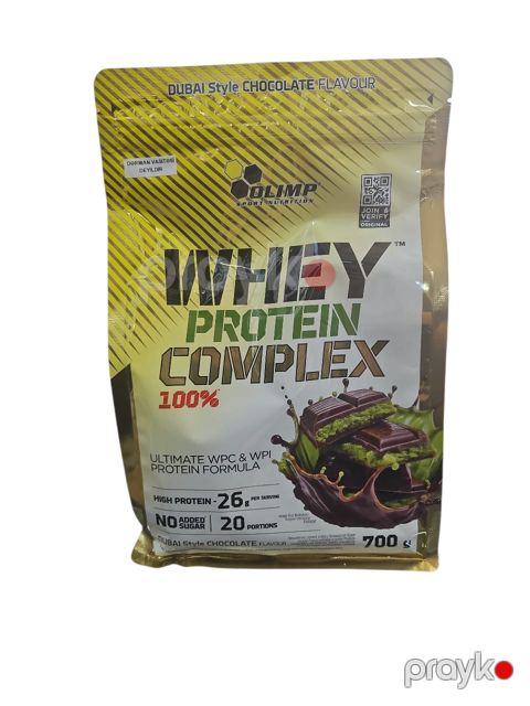 Protein Olimp Whey Complex Dubai Style Chocolate şəkərsiz 700 q No Brand — Bakı