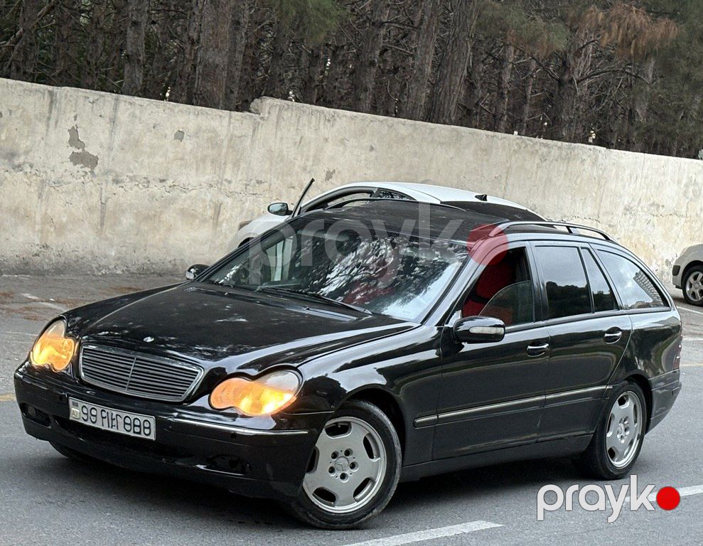 Mercedes C 200, 2.2 L, 2003 il, 345 000 km — Avtomobillər, Bakı (5)