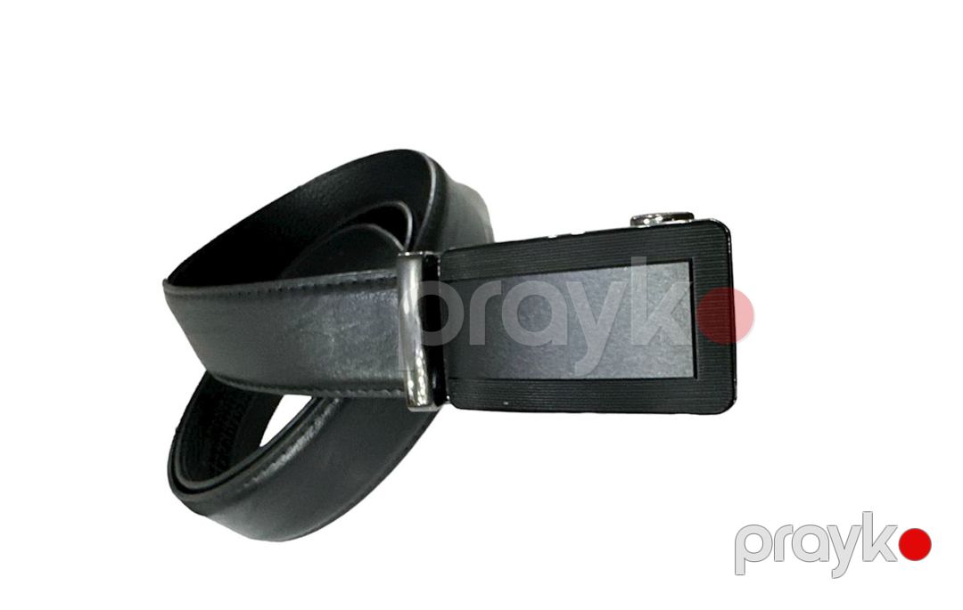 Kişilər üçün dəri kəmər FB1752 90-135 sm, Black — Mallar, Bakı (2)