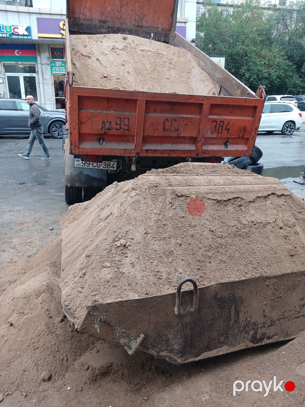 Tikinti matriallarının ən ucuz qiymətə satışı qum çınqıl as — Mallar, Bakı (2)