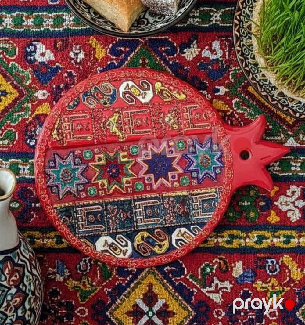 Suvenir çaynik altlığı RAX004-591, 9 sm — Mallar, Bakı