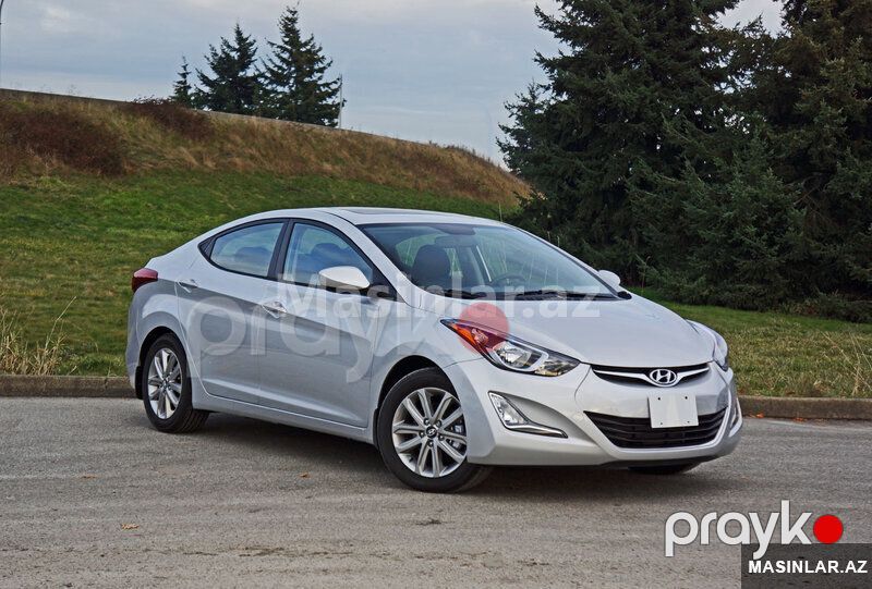 Hyundai Elantra, 2018 il — Minik avtomobili icarəsi, Bakı (3)