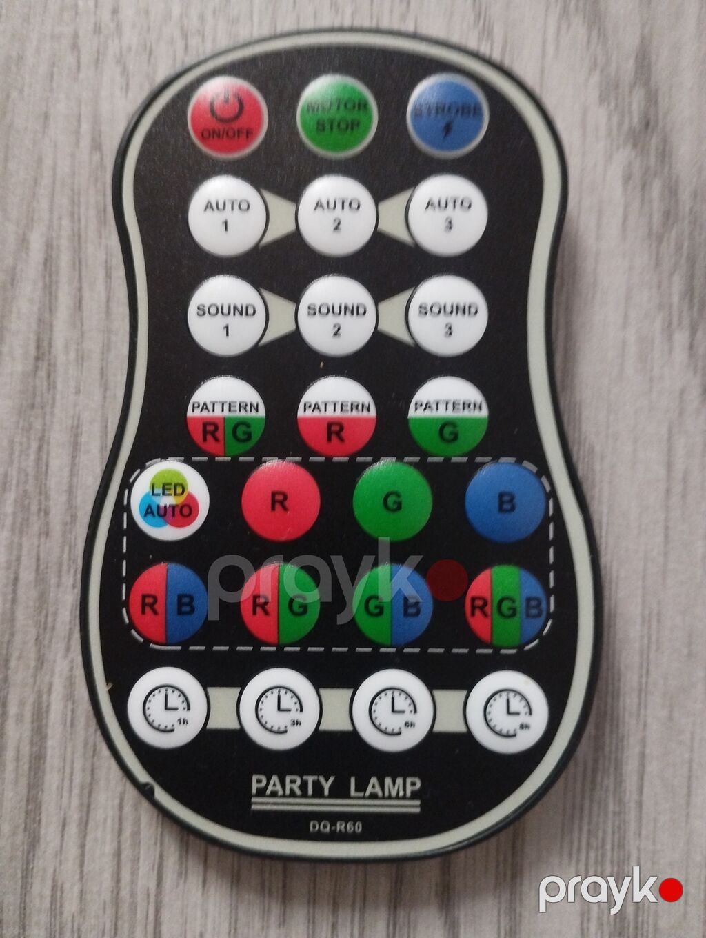 Party Light lazer işıq cihazı – uzaqdan idarə olunan rəngli disko — İşıqlandırma, Bakı (2)