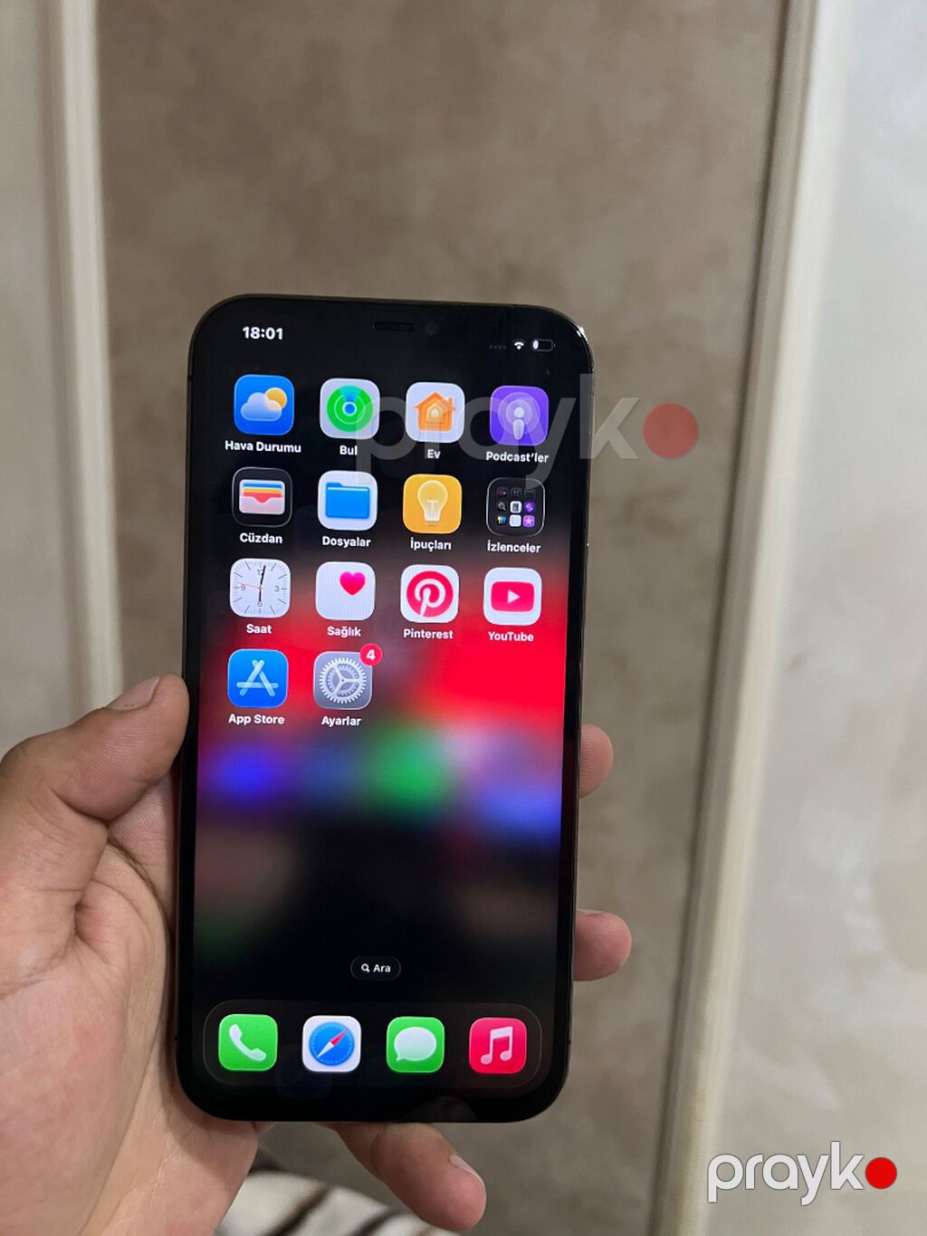 IPhone 12 Pro Max, 128 GB, Blue Titanium, Face ID — Apple iPhone, Bakı (7)