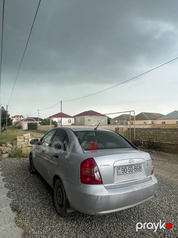 Hyundai Accent, 1.4 L, 2008 il, 291 000 km — Avtomobillər, Bakı (5)