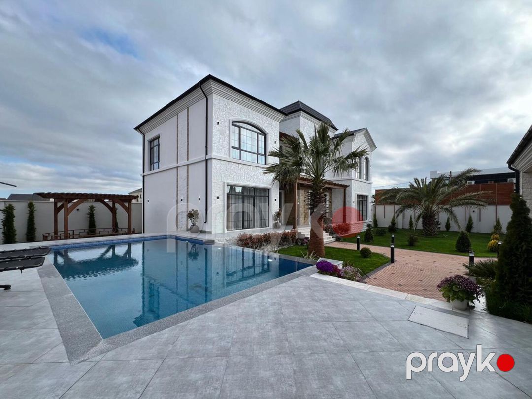 Satılır 6 otaqlı həyət evi/bağ evi 400 m² — Ev, villa, Bakı (6)