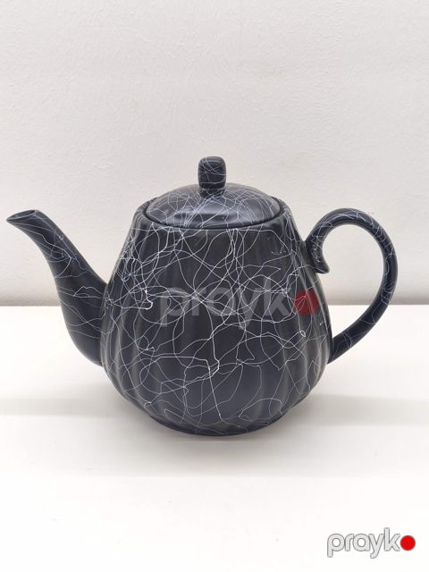 Dəmləmə çaydanı Beyaz Home BYZ-235, 900 ml, keramika, qara — Bakı