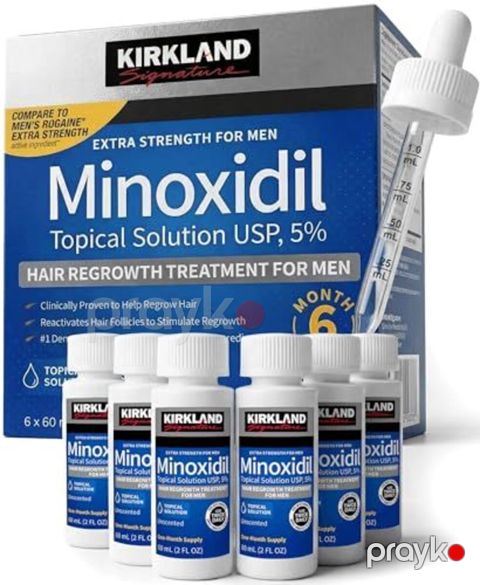Saçı bərpa edən vasitə Minoxidil Kirkland — Bakı