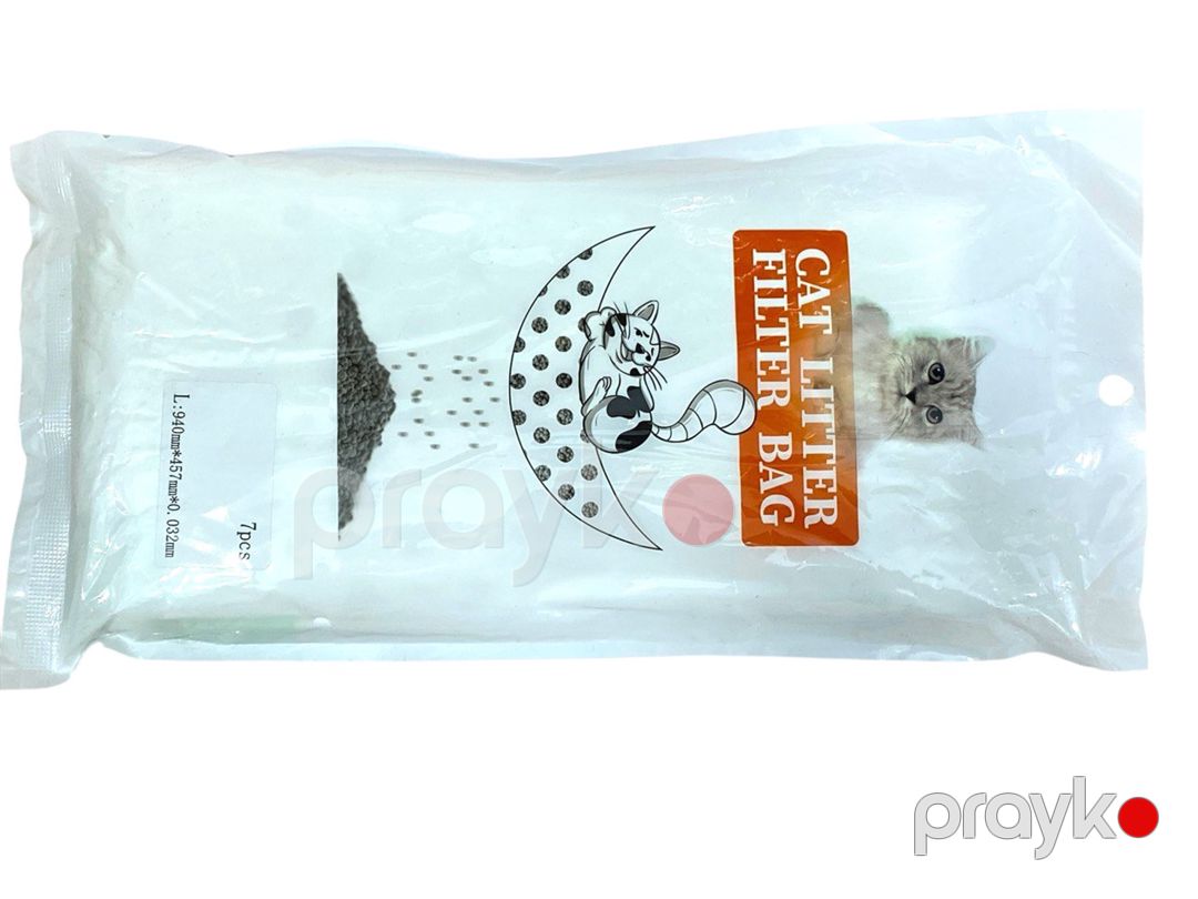 Pişik tualeti üçün filter torba Cat Litter, 94x45.7x0.032 sm, 7 əd, ölçü L — Tualetlər, Bakı (2)