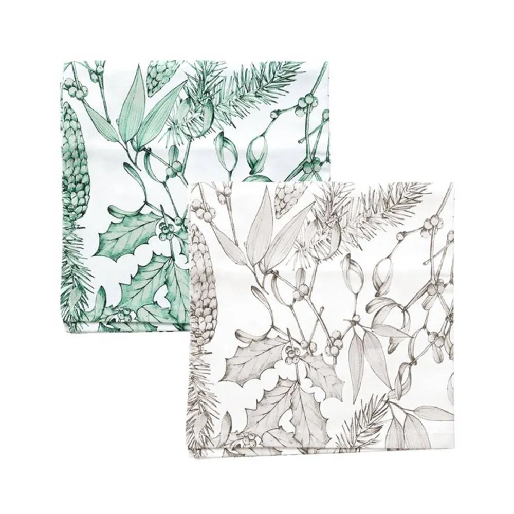 Süfrə dəsmalı Tognana 45x45 sm, 2 ədəd, Cotton Green Bloom collection (E1XTG033029) — Bakı