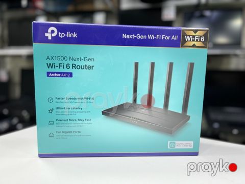Modem TP-Link Archer AX12 – Wi-Fi 6 — Sumqayıt