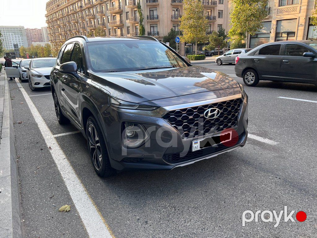 Hyundai Santa Fe, 2.0 L, 2019 il, 170 000 km — Avtomobillər, Bakı (8)