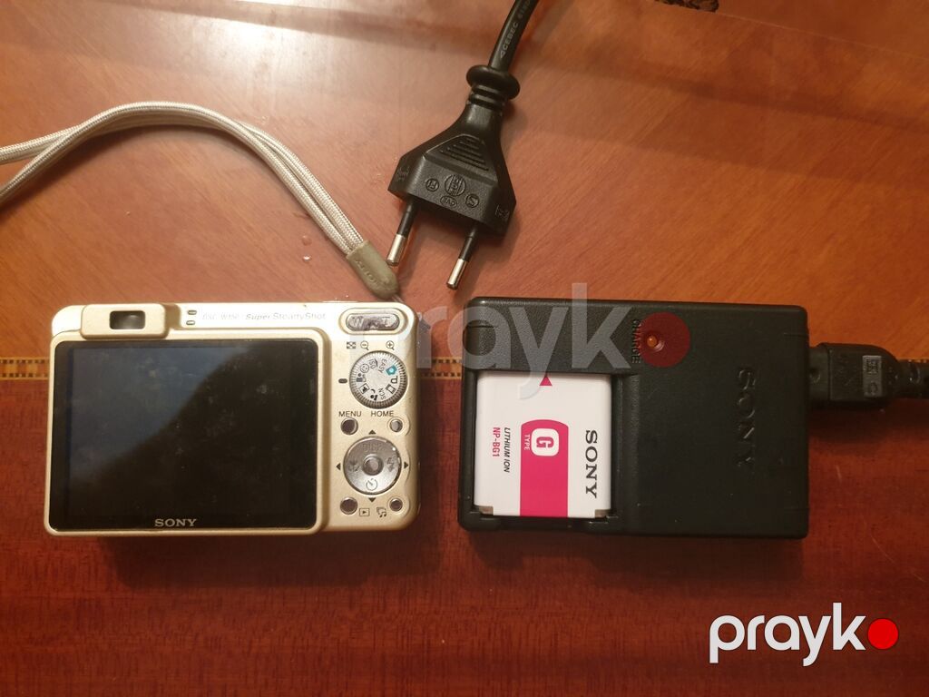 Sony Cyber-shot rəqəmsal fotoaparat - 8.1 MP həlli - Carl Zeiss — Fotoaparat, Bakı (3)