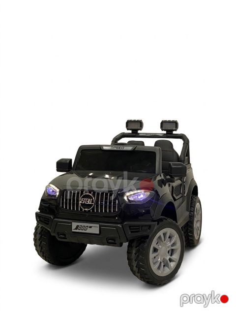 Uşaq elektrik avtomobili 3392, qara — Bakı