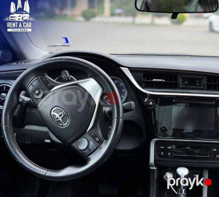 Toyota Corolla, 2018 il — Minik avtomobili icarəsi, Bakı (3)