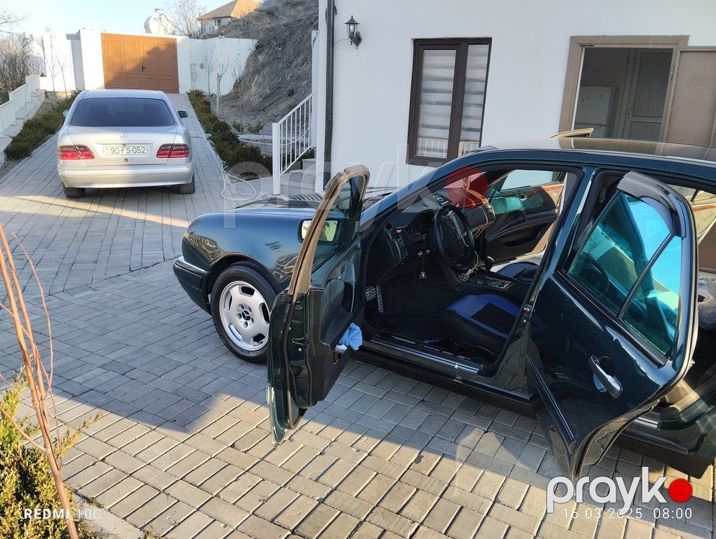 Mercedes E 240, 2.4 L, 1998 il, 280 000 km — Avtomobillər, Şəki (7)
