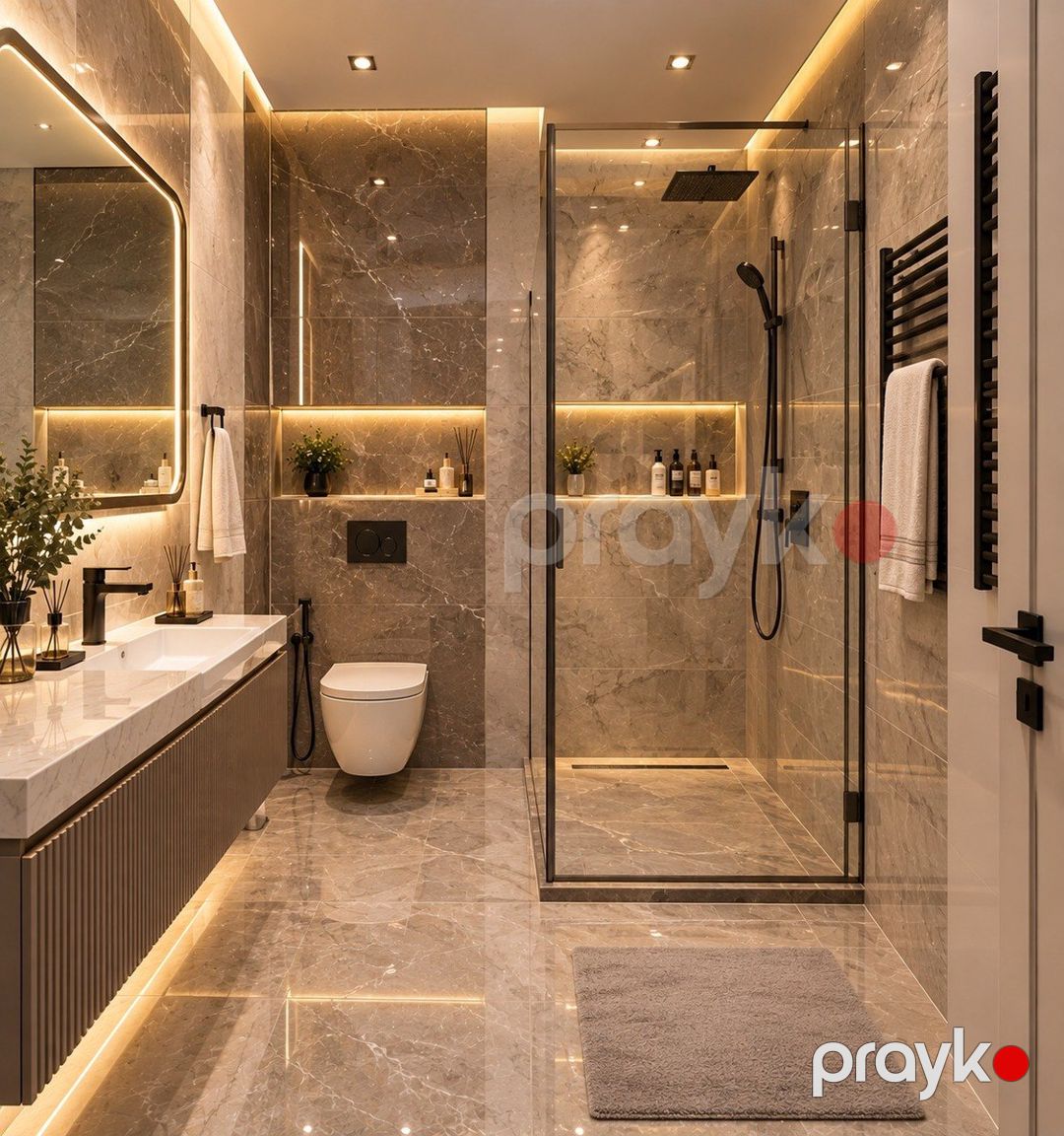 İcarəyə verilir 3 otaqlı yeni tikili 105 m² — Mənzil, Bakı (6)