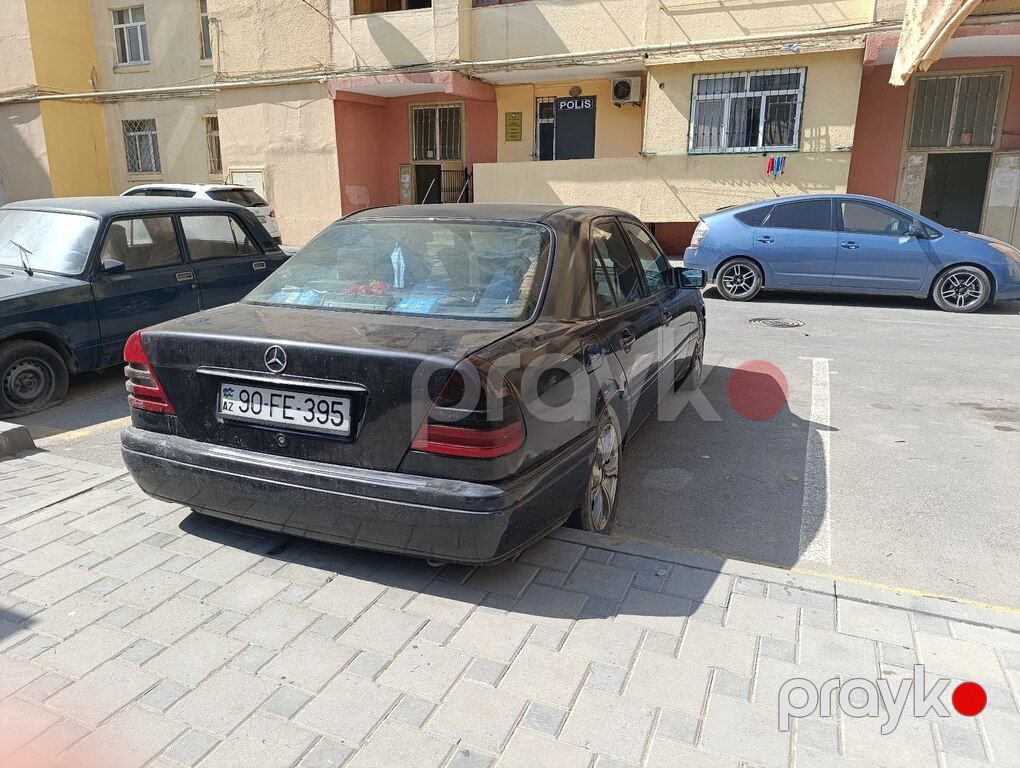 Mercedes C 180, 1.8 L, 1996 il, 650 000 km — Avtomobillər, Bakı (12)