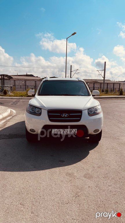 Hyundai Santa Fe, 2.0 L, 2008 il, 160 000 km — Avtomobillər, Bakı (6)