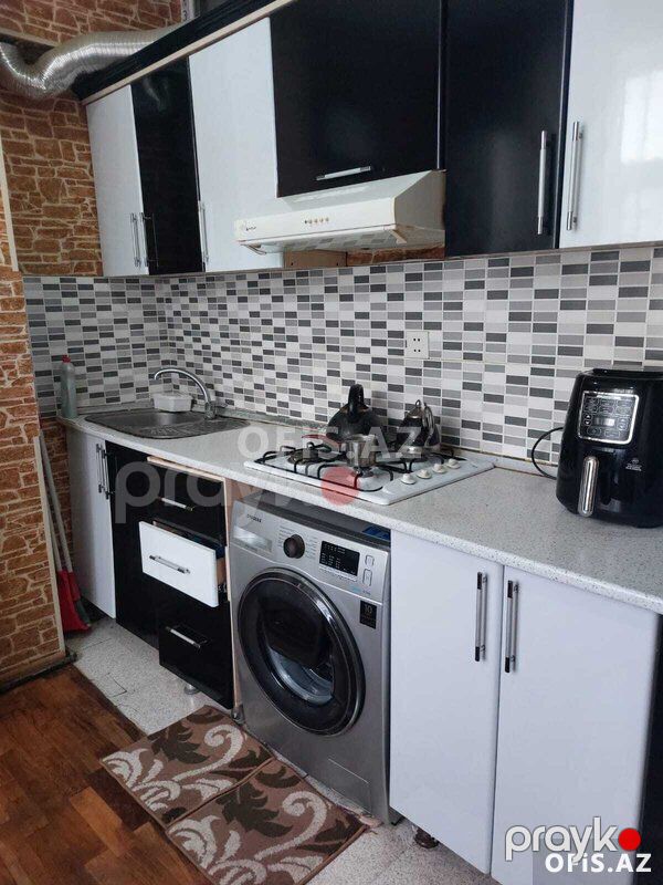 Yeni tikili Kirayə Verilir Yasamal r., İnşaatçılar m., 2 otaq, 45 m² — Mənzil, Bakı (6)