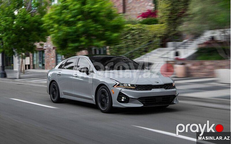 Kia K 5, 2021 il — Minik avtomobili icarəsi, Bakı (8)