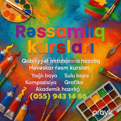 Həvəskar Rəsm və qabiliyyət imtahanlarna hazırlıq — Bakı