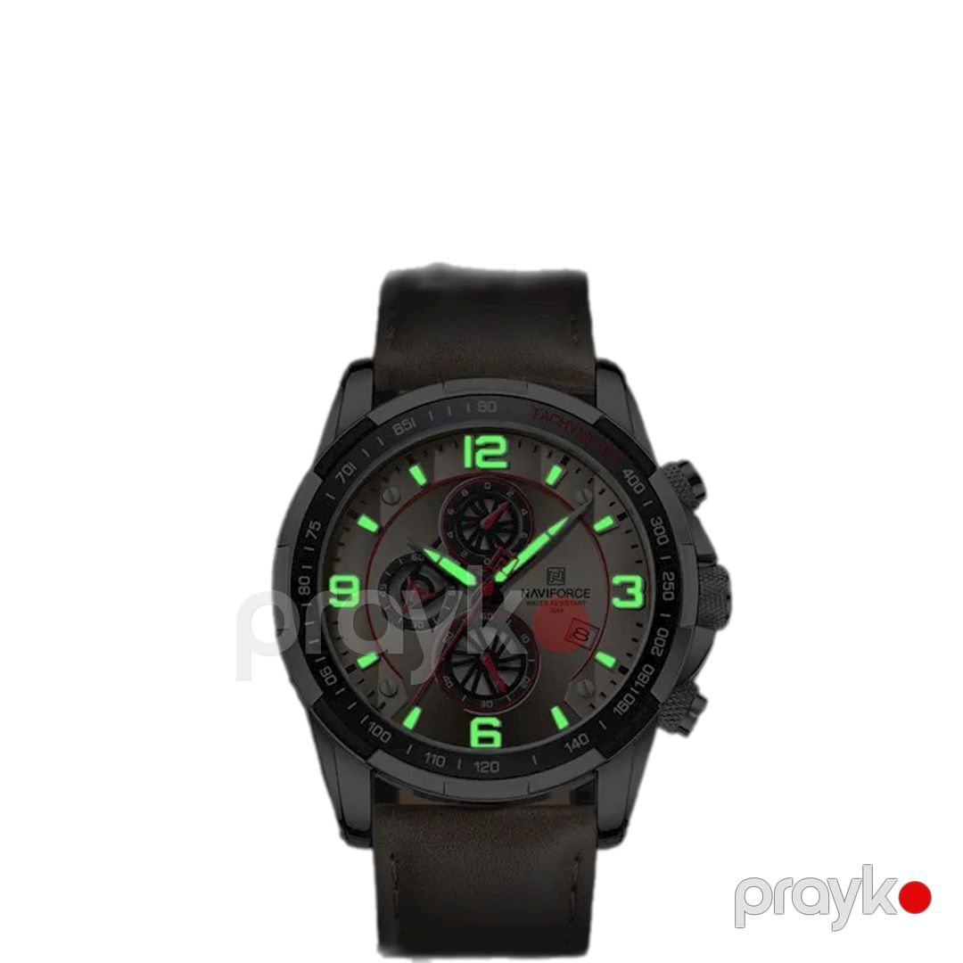 Qol saatı NaviForce NF8020, qəhvəyi/boz — Mallar, Bakı (3)
