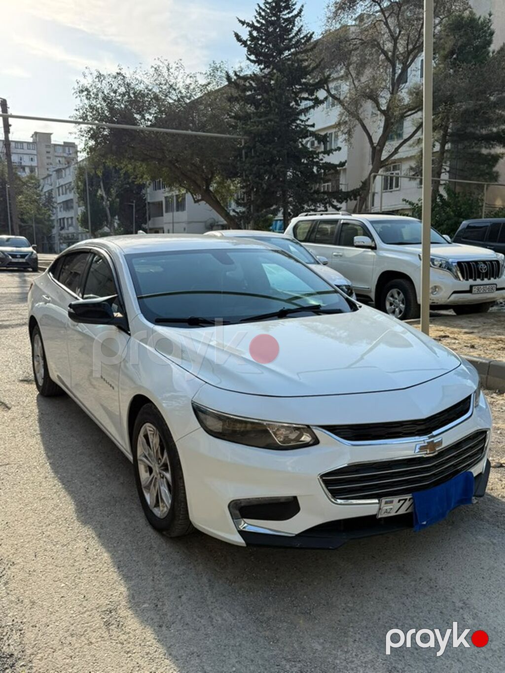 Chevrolet Malibu – ağ rəngli, sedan kuzov. Xüsusiyyətlər — Avtomobillər, Bakı (5)