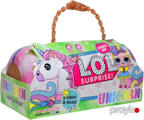 Kukla Lol Unicorn BB300, işıq və səs effekti ilə — Bakı