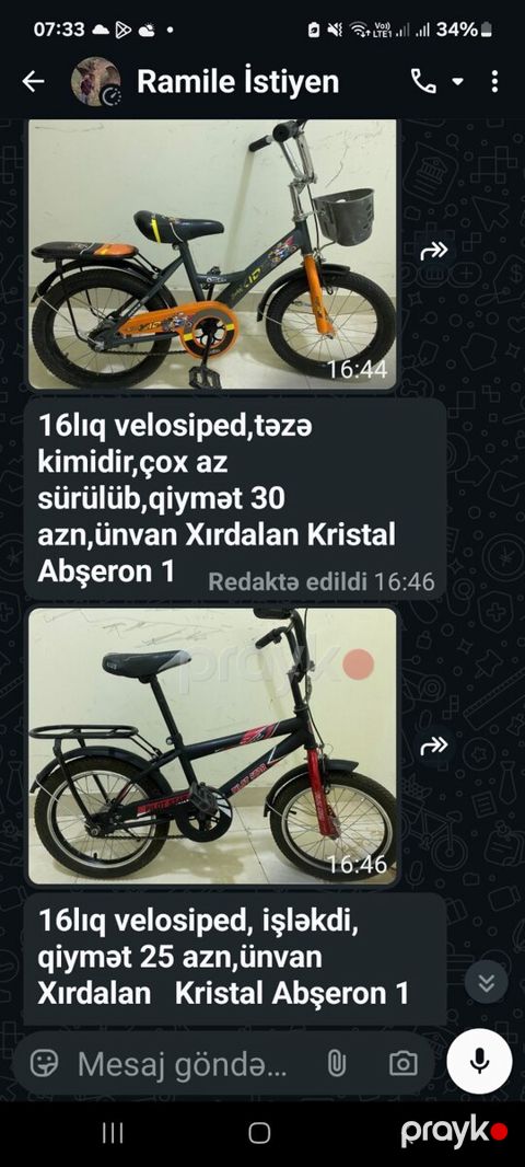 Velosiped — Bakı