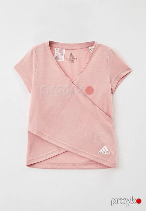 Qızlar üçün futbolka Adidas Aeroready Yoga HC9265, çəhrayı, ölçü 7-8 yaş — Bakı