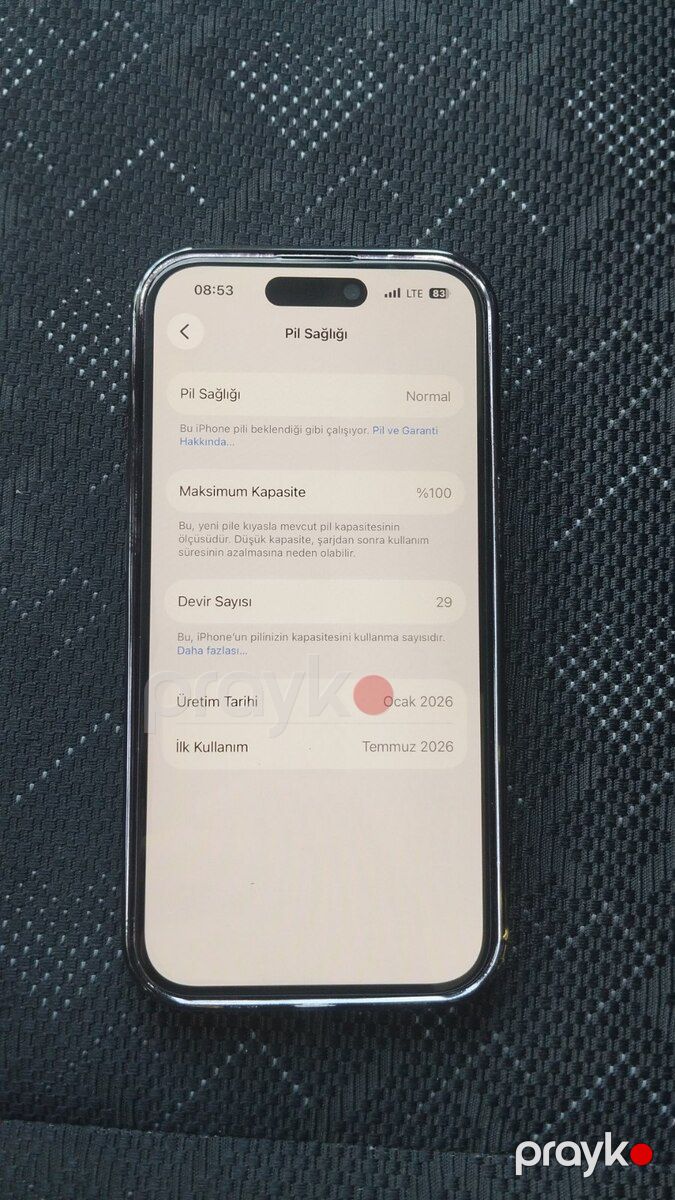 Apple iPhone 15 Black 128GB/6GB — Smartfonlar, Bakı (5)