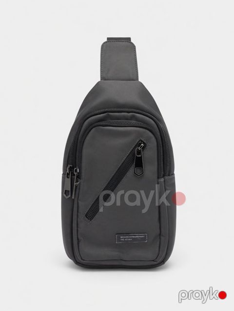Kross-bodi çanta 0703, Grey, 28x14 sm — Bakı