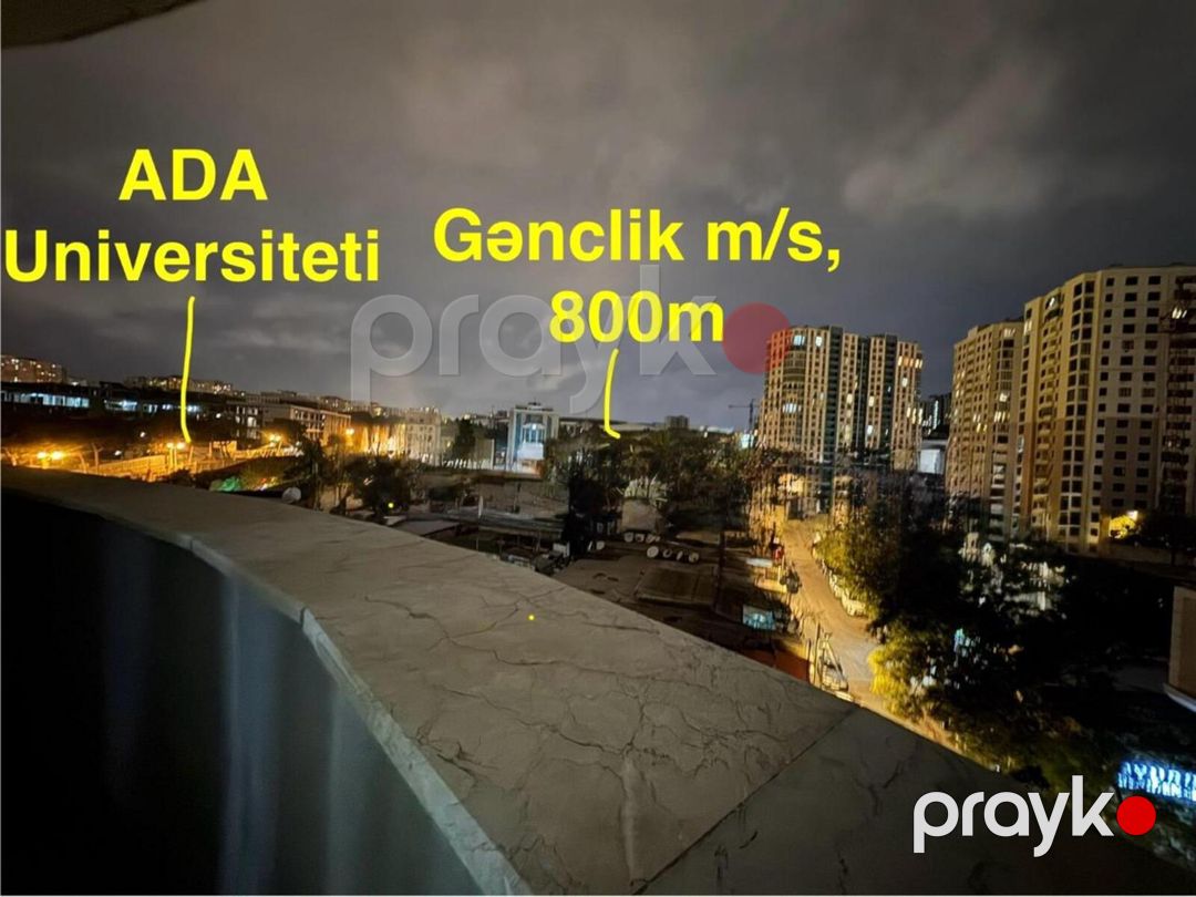 İcarəyə verilir 4 otaqlı yeni tikili 146 m² — Mənzil, Bakı (12)