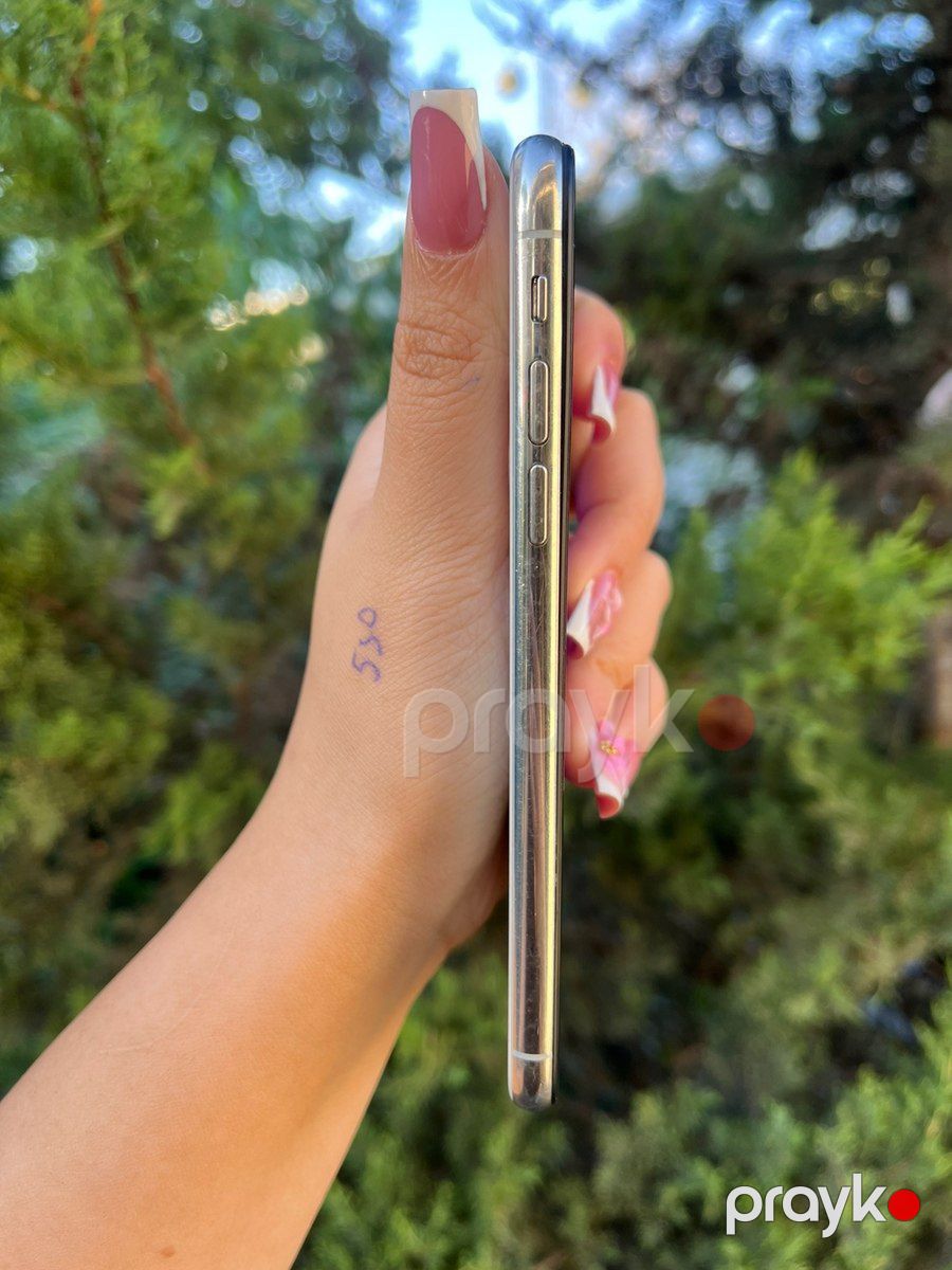 Apple iPhone XS Silver 256GB/4GB — Smartfonlar, Bakı (4)